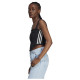 Adidas Γυναικεία αμάνικη μπλούζα Rib Corset Tank